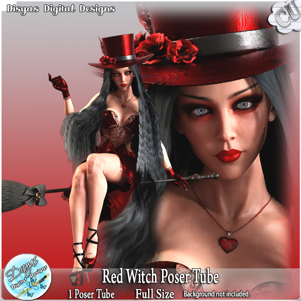 RED WITCH POSER TUBE CU by Disyas - Click Image to Close
